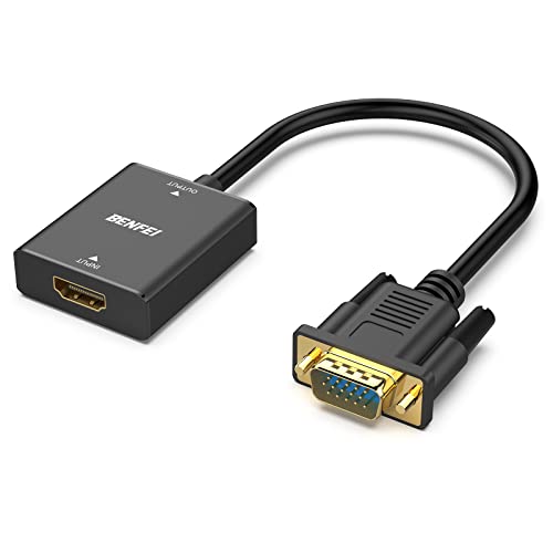 BENFEI HDMI to VGA Adapter 1920x1080@60Hz 1 Count 000272black