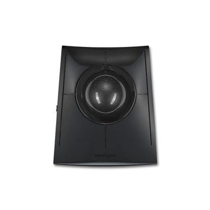 Kensington SlimBlade Pro Wireless Trackball, Bluetooth and USB Connectivity, Rechargeable Battery, Ambidextrous Design, 4 Programmable Buttons, Compatible with Windows, macOS, Linux, Black/Grey (K72085WW)