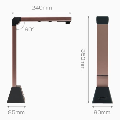 iCODIS Portable Document Scanner S18MP 8MP USB Document Camera