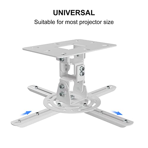 XINLEI 6.3 x 4.33 x 5 Projector Ceiling Mount PR14W