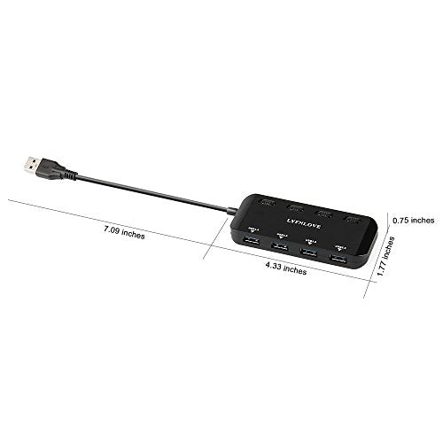 LYFNLOVE 4-Port USB Hub USB 3.0 Model HUB024