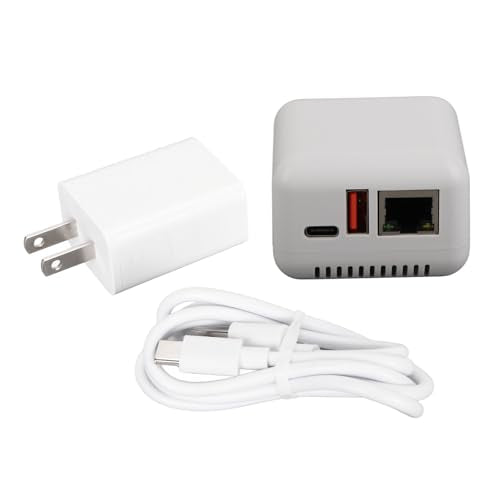 Yechiry 3.66 x 3.62 x 2.8 inches Yechirya681f4wzdq-11 USB 2.0 Network Print Server Adapter