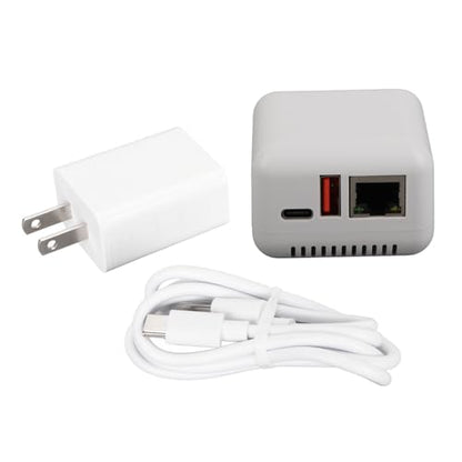 Yechiry 3.66 x 3.62 x 2.8 inches Yechirya681f4wzdq-11 USB 2.0 Network Print Server Adapter
