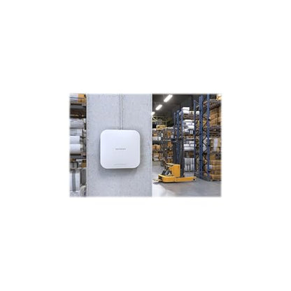 NETGEAR WAX610 WiFi 6 Dual-Band Wireless Access Point - 802.11ax - Indoor - 2500 sq ft Coverage