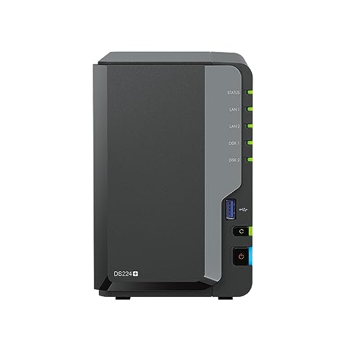 Synology 1U RackStation RS822+ Network Attached Storage (NAS) Enclosure