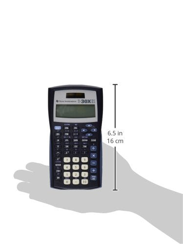 Texas Instruments 2.2" TI-30XIIS Scientific Calculator 6.12"L x 3.23"W Battery Powered LCD Black