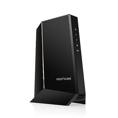 NETGEAR CM2000 Cable Modem DOCSIS 3.1 Ethernet Technology 2.5Gbps Max Data Rate 1 Ethernet Port Black
