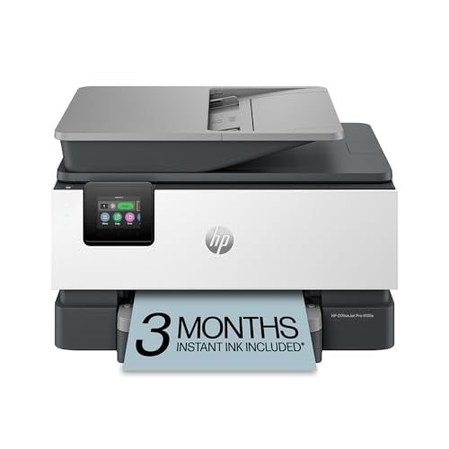HP OfficeJet Pro 9125e Inkjet Printer Color 1200x1200 250 Sheet Tray All-in-One