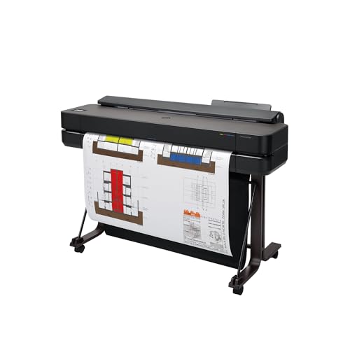 HP 36-inch DesignJet T650 Inkjet Plotter Printer with Wireless Capability and Auto Document Feeder
