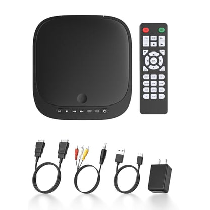 FELEMAN Mini DVD Player MD6BUS 1080p 1.1in