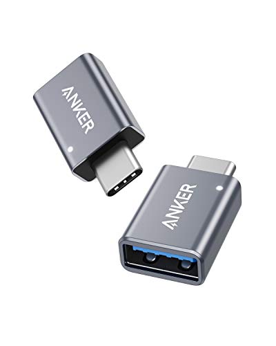 Anker 2-Port USB Type C Adapter A8731 High-Speed Data Transfer for Laptops, Tablets, Smartphones