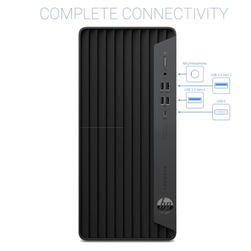 HP ProDesk 600 G6 SFF Business Desktop Computer, Intel Core i5-10400F, 16GB DDR4 RAM, 1TB SSD, GeForce GT 610 2GB, Windows 11 Pro