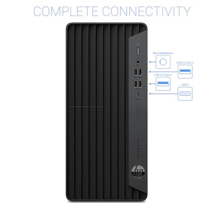 HP ProDesk 600 G6 SFF Business Desktop Computer, Intel Core i5-10400F, 16GB DDR4 RAM, 1TB SSD, GeForce GT 610 2GB, Windows 11 Pro