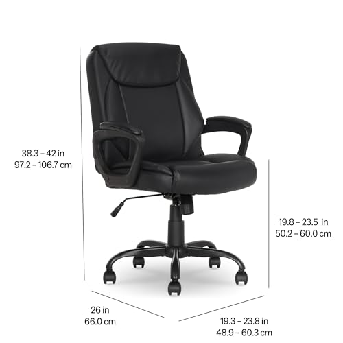 Amazon Basics 26"D x 23.75"W x 42"H Chair Model 51206