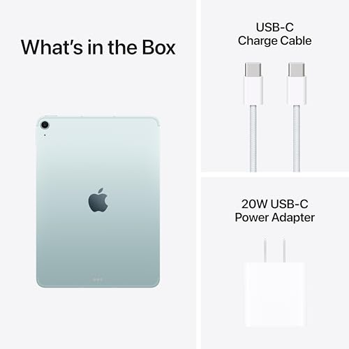 Apple 9.74" x 7.02" x 0.24" MCG14LL/A 256GB Liquid Retina Display, Wi-Fi 6E, 5G Cellular, Touch ID, 12MP Camera