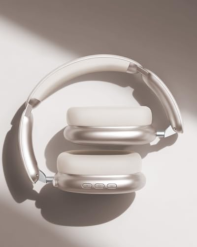 Wentronic Y02 Over Ear Headphones Bluetooth 5.4 Active Noise Cancellation 60 Hours Battery Life