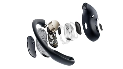 SHOKZ 1260937 OpenFit Wireless Bluetooth Earbuds Open Ear 28 Hours Battery Life