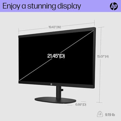 HP 21.45 Inches 22-dg FHD 1920x1080 LCD 60Hz All-in-One Computer