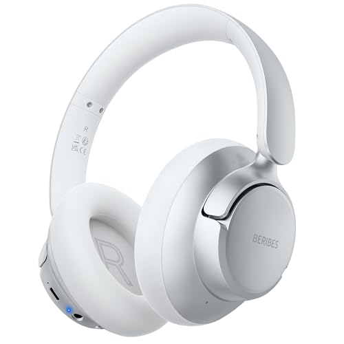 BERIBES WH305B Over Ear Wireless Noise Cancelling Headphones with 70 Hours Battery Life