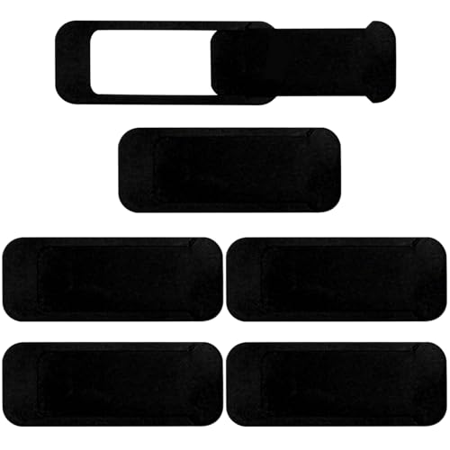 Brvlsoc 6-Pack BC0107 Ultra Thin Camera Blocker Webcam Cover