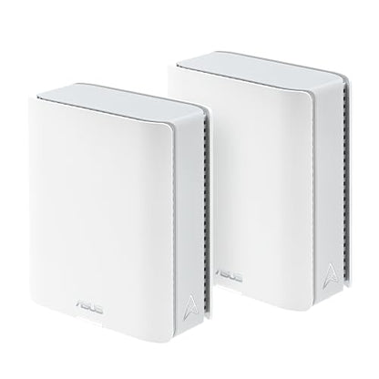 ASUS ZenWiFi BT10 Tri-Band WiFi 7 Mesh Router, 18 Gbps, 6000 sq.ft (2pk), 10G Ethernet Ports, Security & Parental Controls