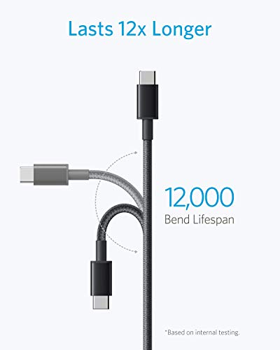 Anker 3 Feet USB A to USB C Cable Model A8172 Black