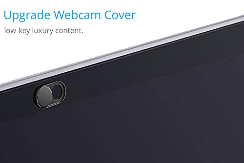 CloudValley 6-Pack WCC-6P Webcam Cover 720p HD USB Manual Focus Black