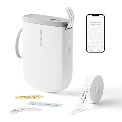 NIIMBOT D11_H Portable Thermal Monochrome Label Maker 300DPI Bluetooth
