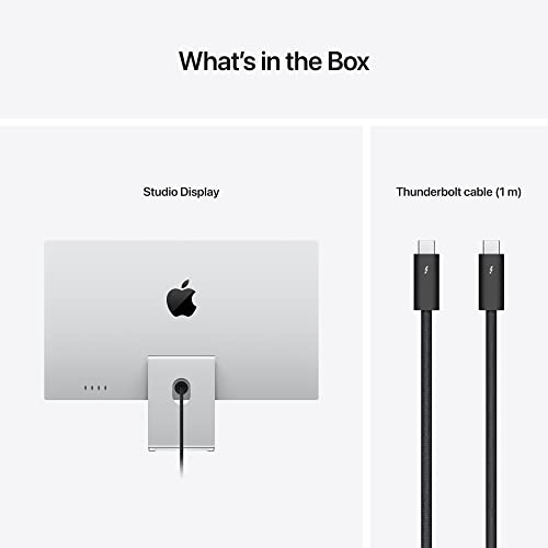 Apple 6.61 x 13.89 x 18.82 inches MYJK3LL/A 5K Display with Ultra Wide Camera and Mic Array