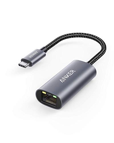 Anker 1-Port USB-C to Ethernet Adapter A83130A1 RJ45 1 Gbps Ethernet Network Adapter