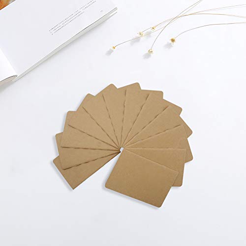 Yansanido 12 Count 5.5 x 3.5 Inches Brown Softcover Pocket Notebook 64 Pages 70 GSM 8 mm Ruled