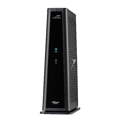 ARRIS SBG8300-RB Cable Modem Router Combo DOCSIS 3.1 Gigabit, AC2350 Dual Band Wi-Fi, 4 Ethernet Ports, Maximum Downstream/Upstream Data Rate 1 Gbps