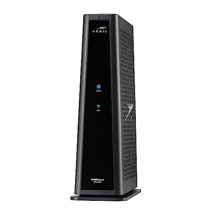 ARRIS SBG8300-RB Cable Modem Router Combo DOCSIS 3.1 Gigabit, AC2350 Dual Band Wi-Fi, 4 Ethernet Ports, Maximum Downstream/Upstream Data Rate 1 Gbps
