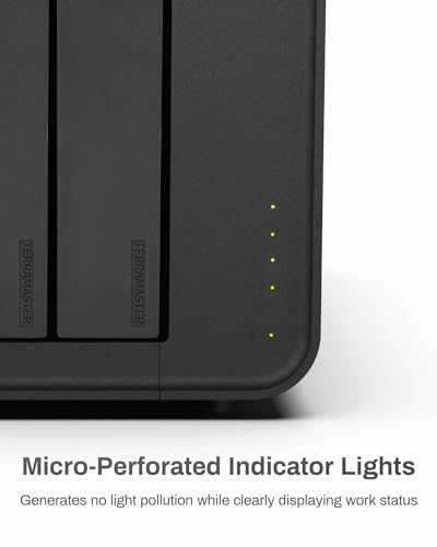 TERRAMASTER D4-320 3.5 Inches 4 Bay USB 3.2 Gen 2 10Gbps External Hard Drive Enclosure