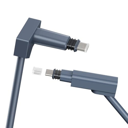 LuxiSync 32.8FT SPX-SPX-GR-32.8 Ethernet Cable Male-to-Male Cat 6 Data Transfer 10 Mbps