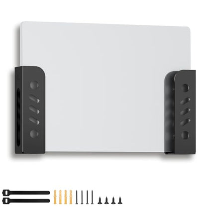 Varghesyla 7.2x2.05x1.65inch Laptop Mount Bracket 32mm Thickness Steel Durable Universal Wall/Under Desk Holder
