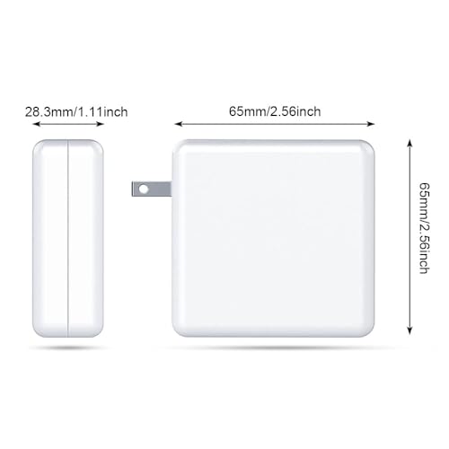 Elvoes 45W T-Tip Power Adapter for MacBook Air and Pro A1398-A1424