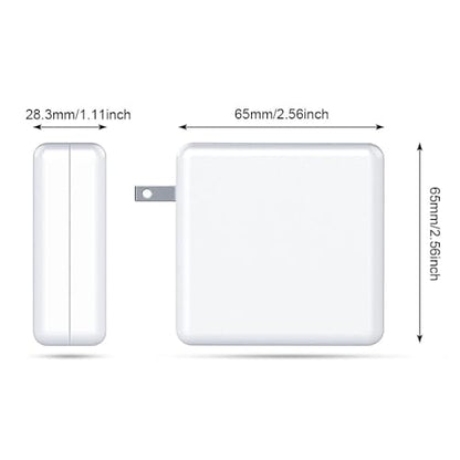 Elvoes 45W T-Tip Power Adapter for MacBook Air and Pro A1398-A1424