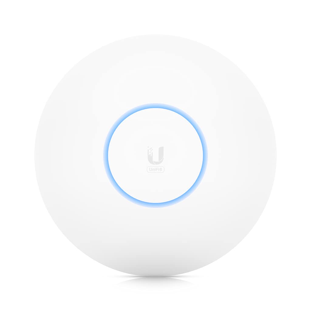 Ubiquiti 1-Pack U6-LR Tri-Band Wireless Access Point (Wi-Fi 6) with 8 Antennas