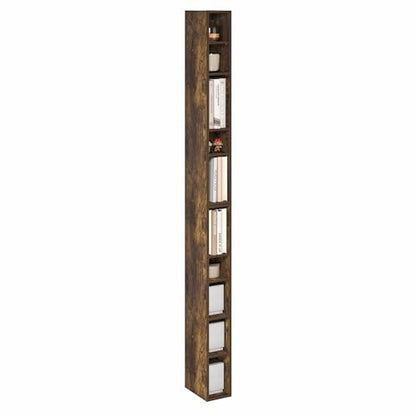 Furinno FULDA 10-Tier Bookcase, 78.74" Height, Amber Pine Finish, Engineered Wood Construction