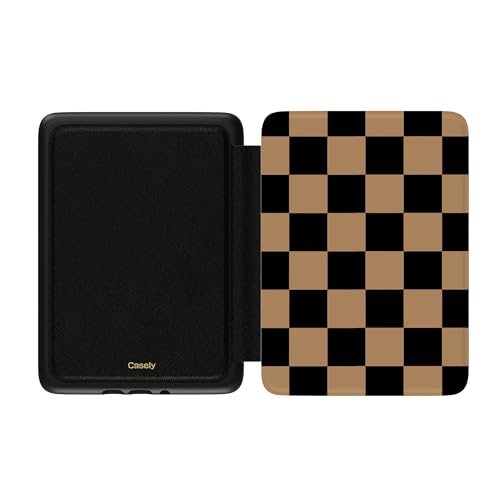 Casely 7-Inch Kindle Case | Fit Check | Compatible with 7-Inch Kindle Colorsoft and 7-Inch Kindle Paperwhite | Auto Sleep/Wake | Hand Strap | Vegan Leather