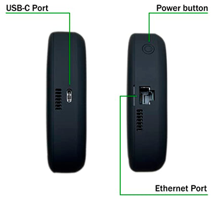EVDO-LINK M1000 Mobile Hotspot 5G/Wi-Fi Dual-Band 2400 Mbps Router