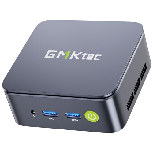 GMKtec Mini PC G10 Ryzen 5 3500U 16GB RAM 512GB SSD 4K HDMI USB-C (Black)