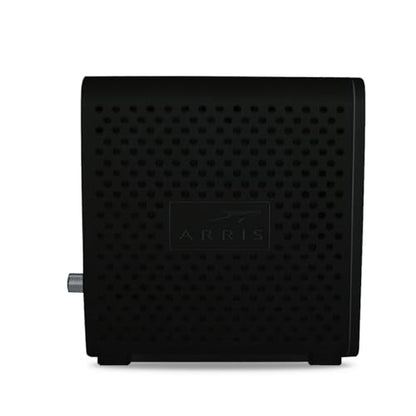 ARRIS SB6183 Black Cable Modem, 131 Mbps Upload, 686 Mbps Download, DOCSIS 3.0, Ethernet Connectivity