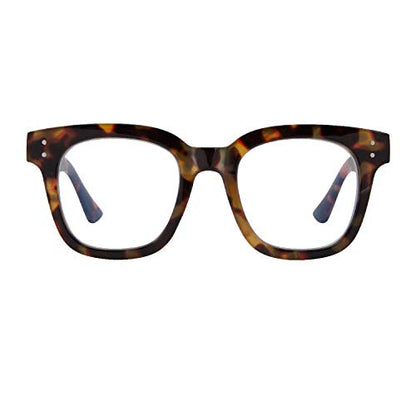 Madison Avenue Oversized UKAU-0003-T Anti Blue Light Glasses Adult 50mm Lens Width 45mm Lens Height 145mm Arm Length Full Rim Plastic Frame