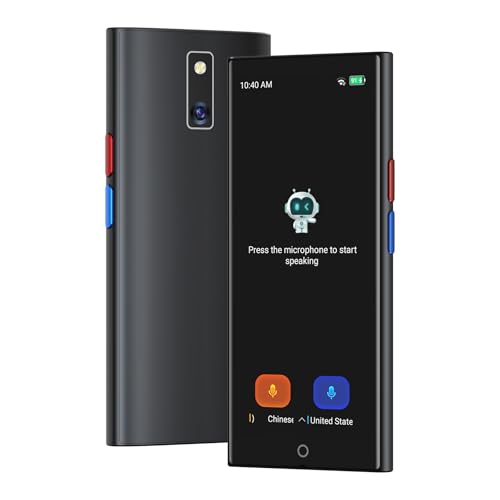 CAWRUGA 6.38 x 3.43 x 1.46 inches 150 Languages AI Online Offline Translation Device