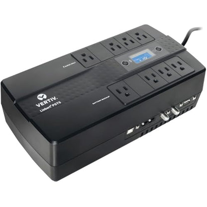 Vertiv PST5 UPS - 400 Watts 120V Tower Uninterruptible Power Supply 8 Outlets