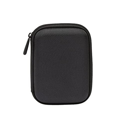 Amazon Basics 5.3 x 3.5 x 1.2 inches Black Plastic Carrying Case for External Hard Drives