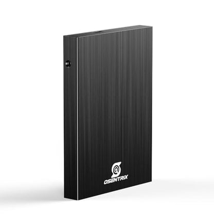 OSENTRiX 2TB O2-BK-2TB USB 3.0 External Hard Drive - 5400 RPM - 2.5-inch - Aluminum