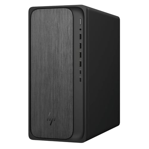 HP M02-0127c Desktop Computer PC, AMD Ryzen 7 8700G, 32GB DDR5 RAM, 1TB SSD, Radeon 780M Graphics, Wi-Fi 6